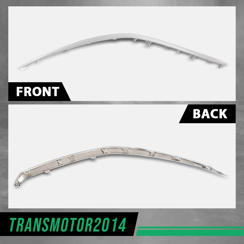 Front Bumper Grille Molding Trim Fit For 2022-2024 Kia Forte Left & Right Side