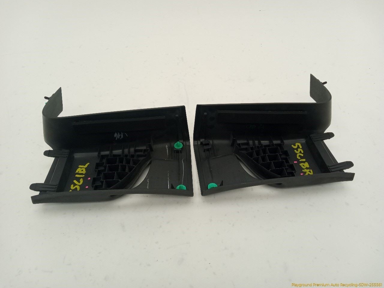 Fiat 500 Pair Of Left & Right Upper B Pillar Trim Panel Gray Fits 2012-2017 12