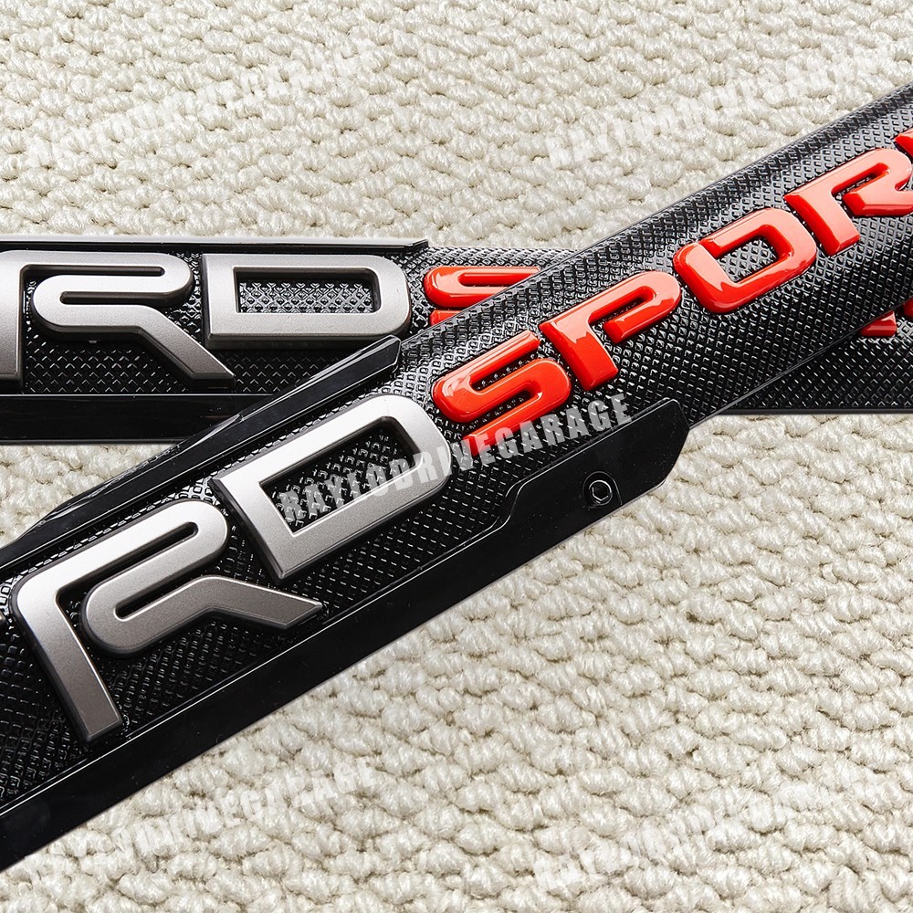 Raised Left Right Side Fender Sticker Badge Emblems For Tacoma Sport Accessories