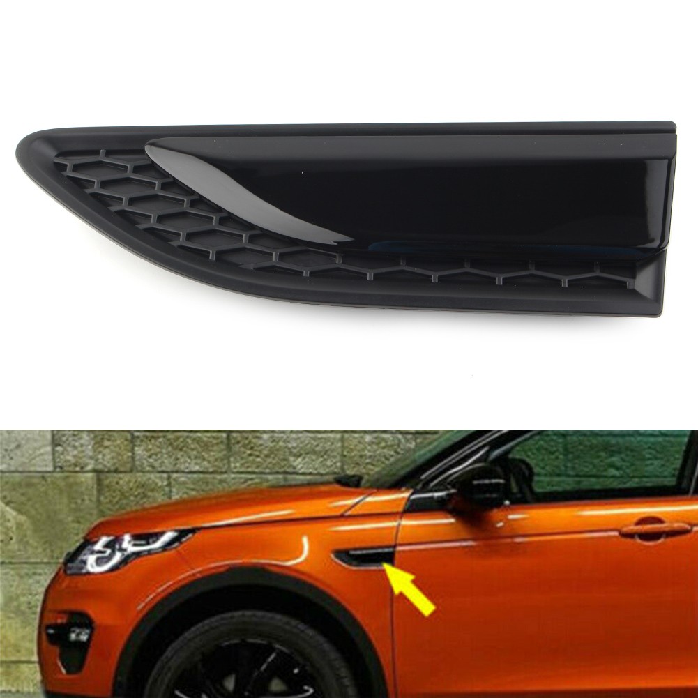 Left Fender Vent Grille Black Louver Fit For Land Rover Discovery Sport 2015-21