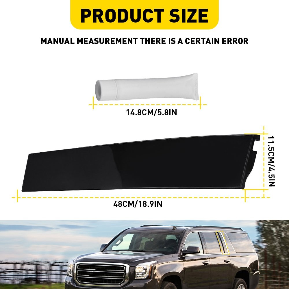 926-245 Door Applique Rear Left Rearward For Tahoe Yukon Escalade 2015-2018