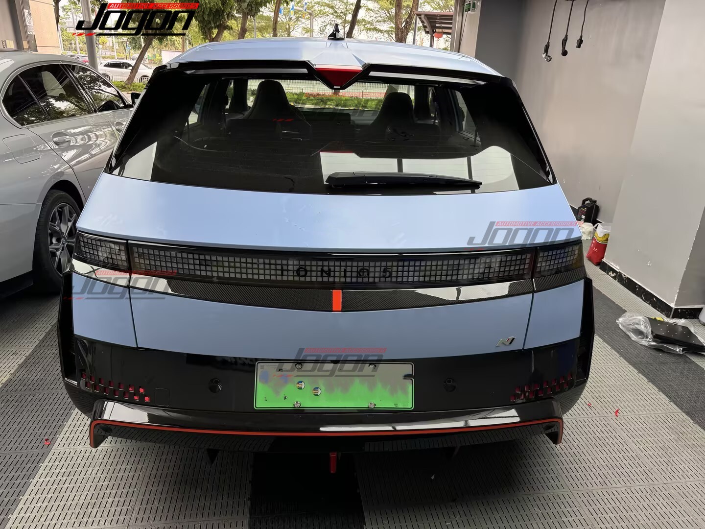 Real Carbon For Hyundai Ioniq 5 N NE 2022-25 Rear Tailgate Trunk Long Lip Strip