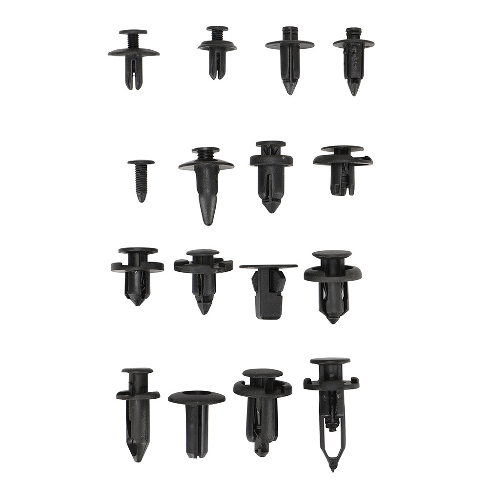 500pcs Clips Car Plastic Push Pin Rivet Trim Moulding Fastener Screwdriver USA