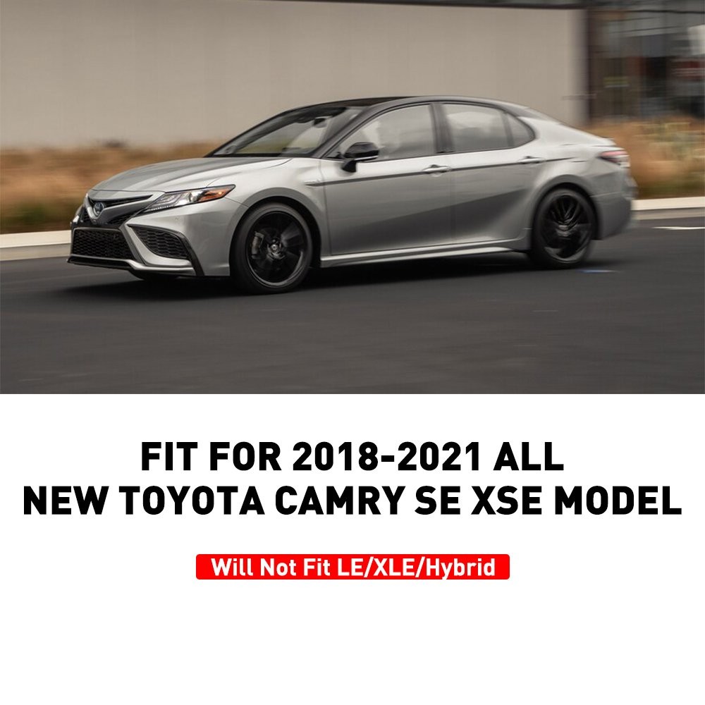 Mud Flaps Guards Splash Mudguard Replace for 2018 2019-22 CAMRY TOYOTA XSE SPORT