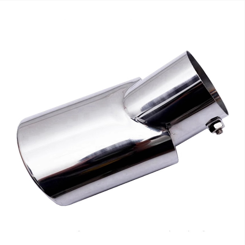 Stainless Steel Rear Round Exhaust Pipe Trim For NISSAN PATHFINDER 2022-2024