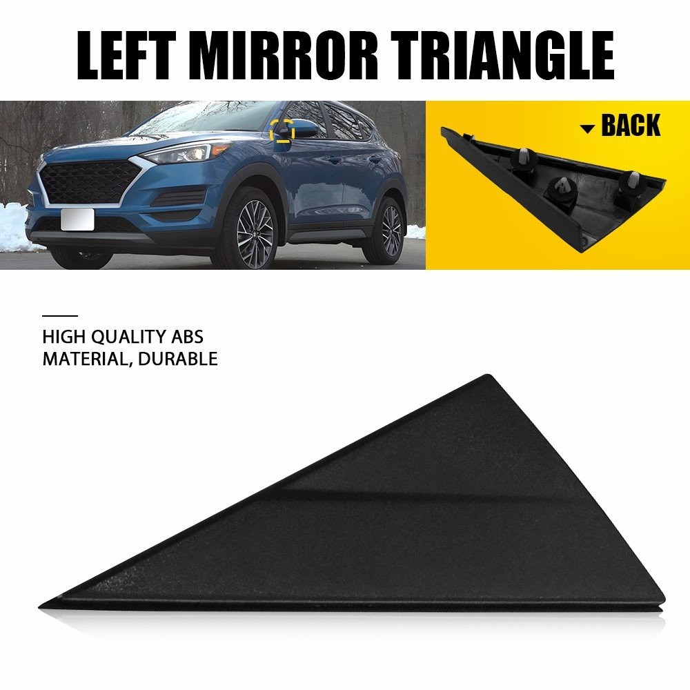 Mirror Corner Fender Trim Molding Left Driver for 2016-2020 Hyundai Tucson EXD