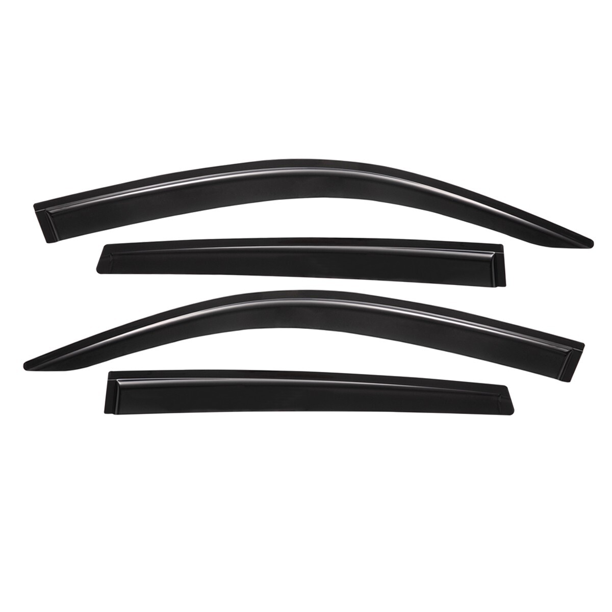 Outside Mount Smoke Window Vent Visors Wind Deflectors for 2023-2024 Honda HR-V