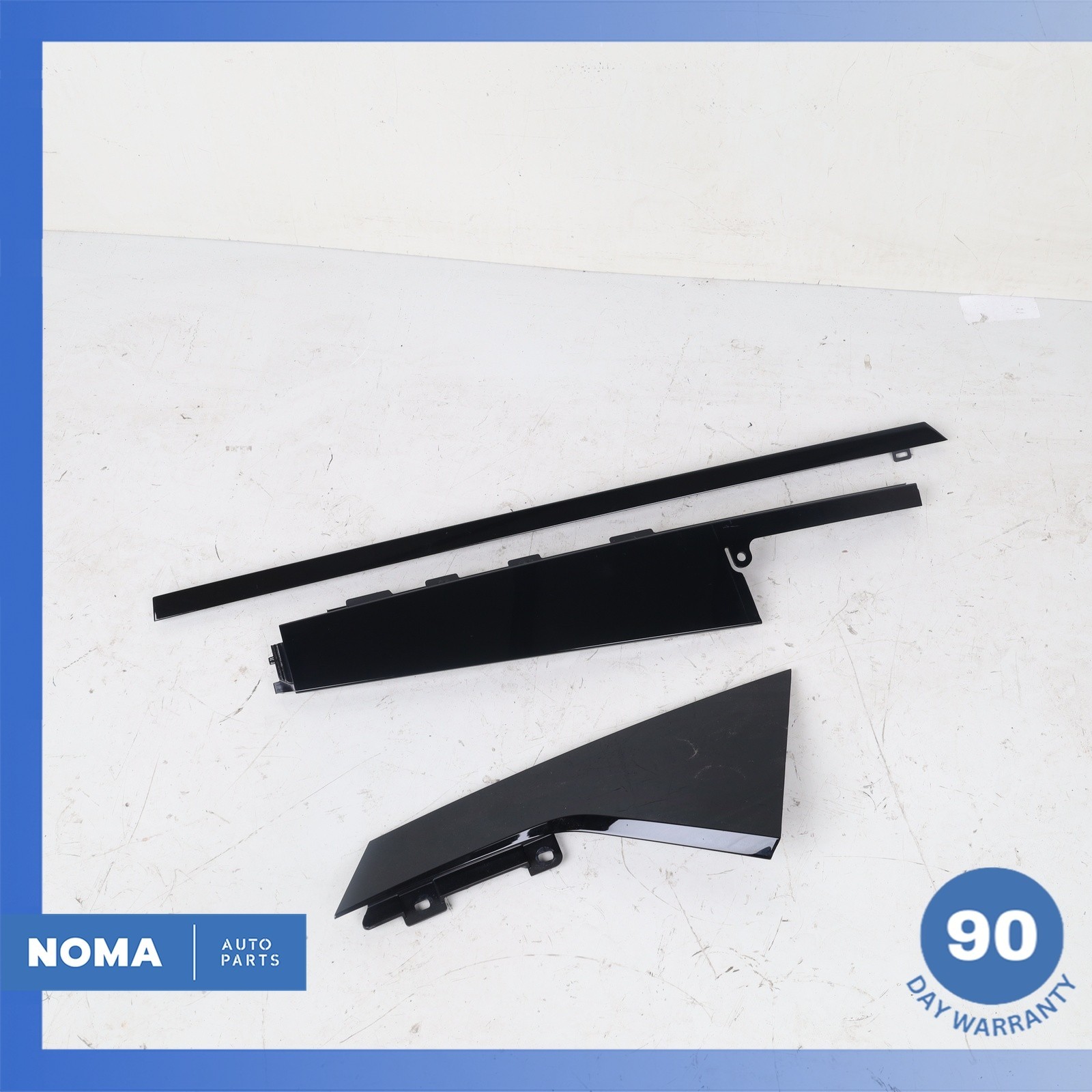 20-23 Range Rover Evoque L551 Rear Right Outer Door Window Molding Set OEM