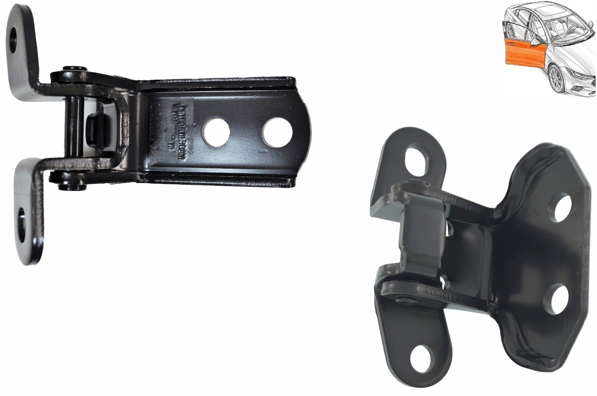 fits 2008 to 2022 Toyota Sequoia Door Hinge Upper Lower Right Front
