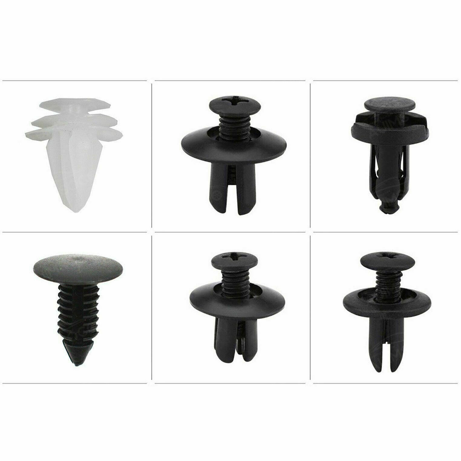 Car Bumper Body Parts Rivet Molding Retainer Push Pin Clip-Trim/Assortments Kit