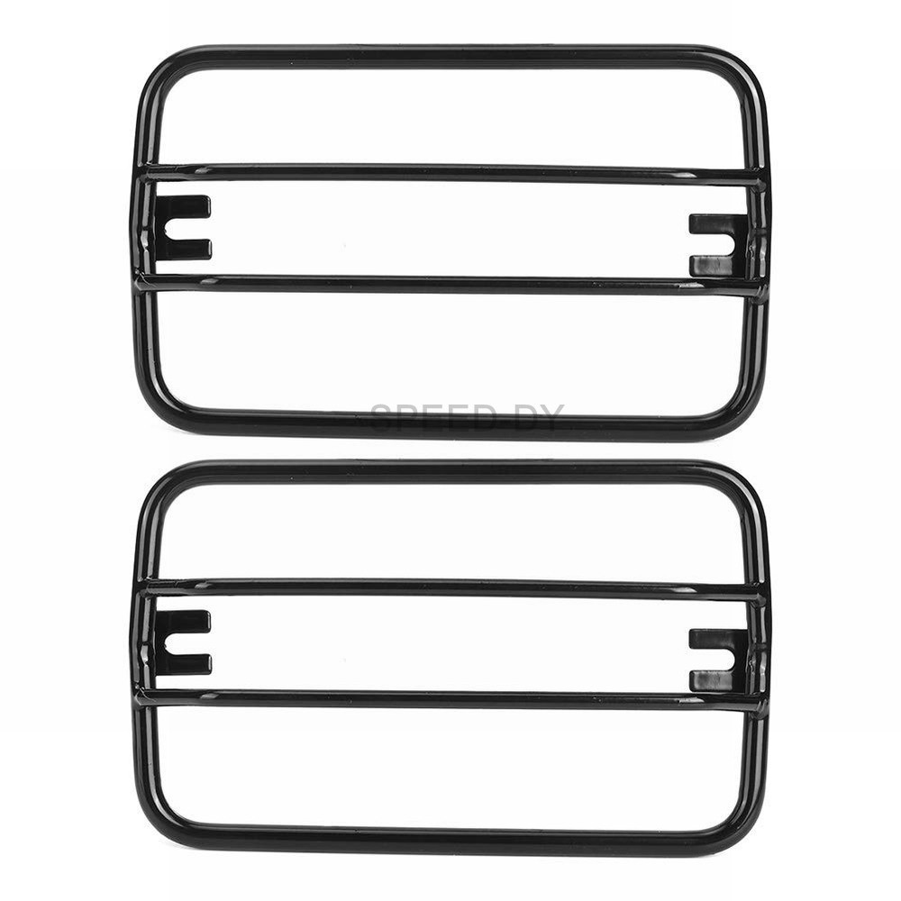 Front Bumper Side Turn Signal Light Guard Cover Fit Jeep Wrangler TJ 1997-06