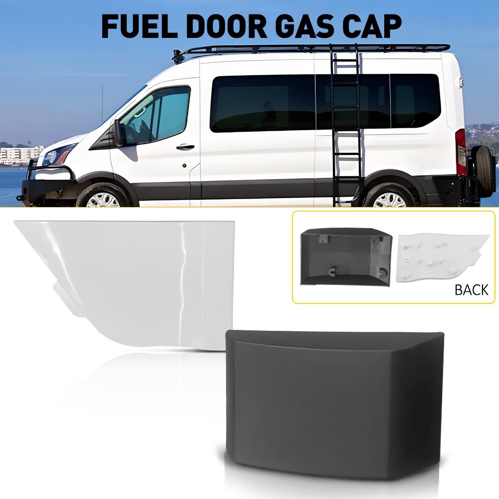 FIT 2015 2016-23 Ford Transit Fuel Door Cap Gas Hatch Trim Cover Upper & Lower