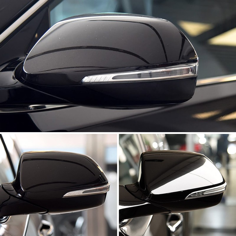 Side External Rearview Mirror Cover Cap For Hyundai Grand Santa Fe XL 2017-2020