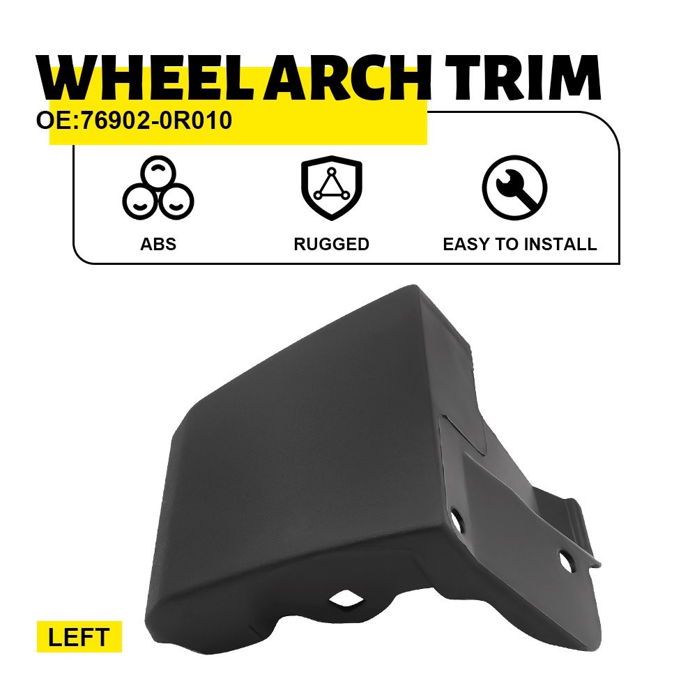 Front Left Driver Side Lower Wheel Arch Trim Fits 2019-2023 RAV4 76902-0R010