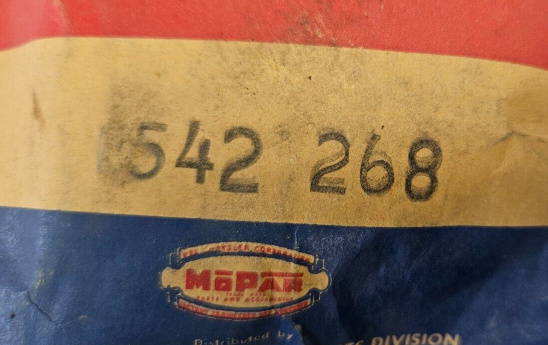 1954 Plymouth Savoy Plaza Rear Right Fender Stone Shield Extension 1542268 NOS