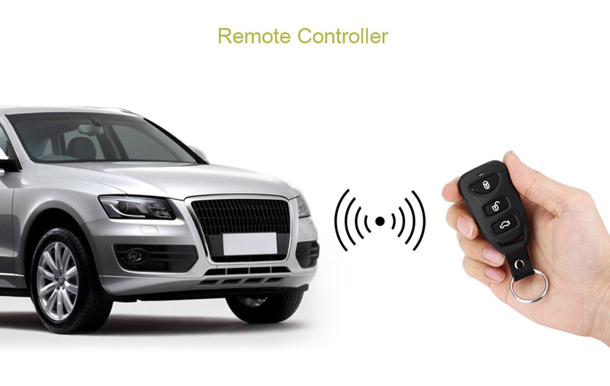 Car Remote Central Kit Door Lock Locking Keyless Entry System DC 12V