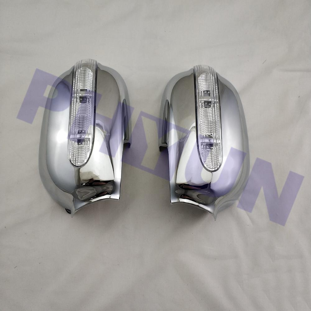 2Pcs LED Side Mirror Cover Trim Decoration for 1993-1997 Toyota Corolla US Stock