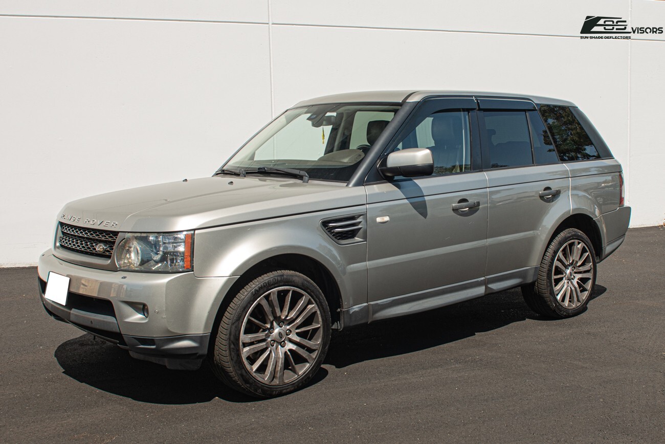 EOS Visors For 06-13 Range Rover Sport Smoke Tinted Side Vent Window Rain Guards