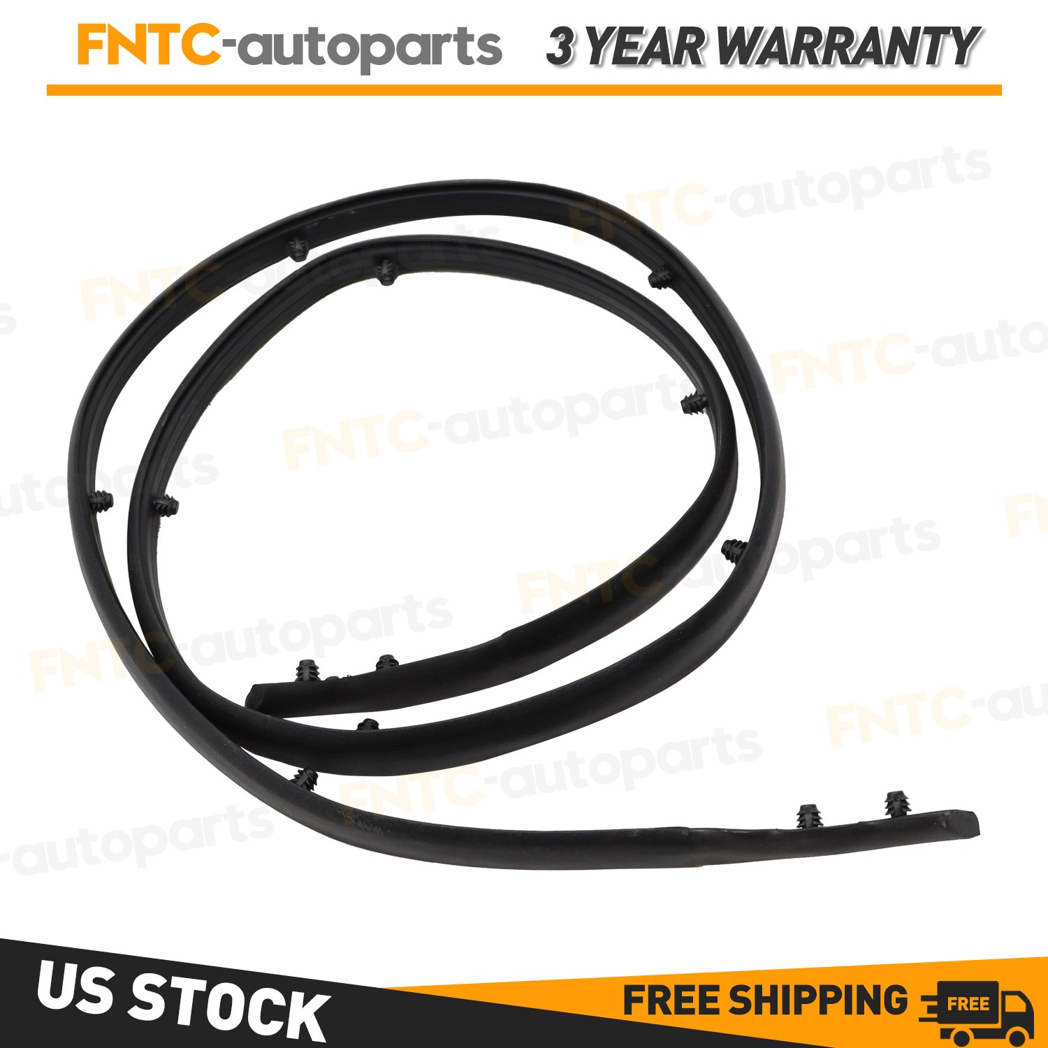 For Kia Optima Front Bumper Hood Seal Strip 2016 2017 2018 2019 2020