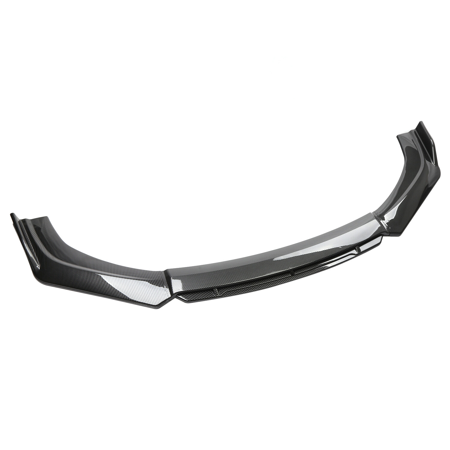Front Bumper Lip Splitter Spoiler For Acura ILX 13-19 Carbon Fiber Strut Rods