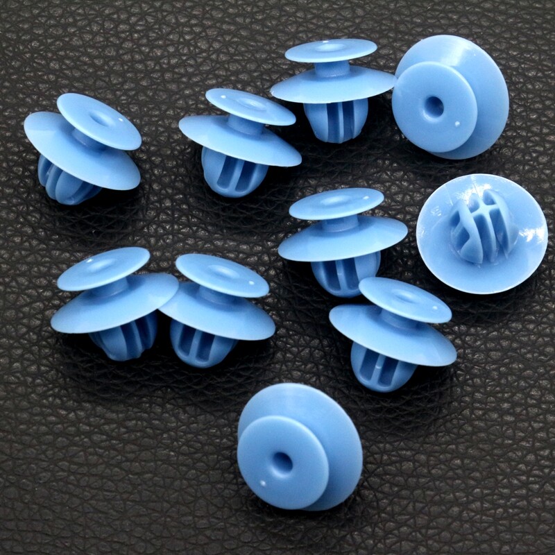 10Pcs Rocker Molding Clip Side Air Dam Retainer MU000977 For Mitsubishi Mirage