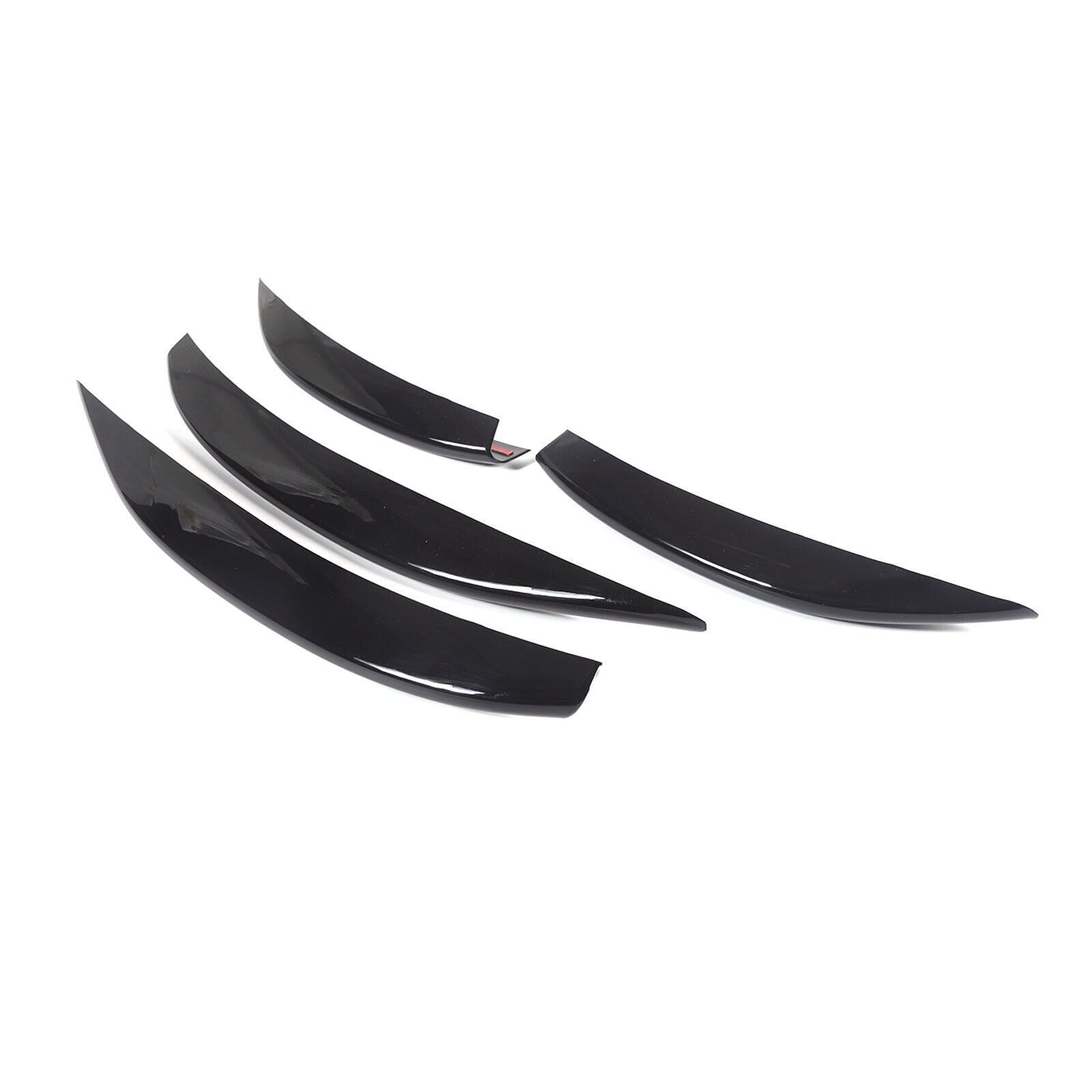 Glossy Black Front Fog Light Trim For Mercedes Benz E Class W214 2024