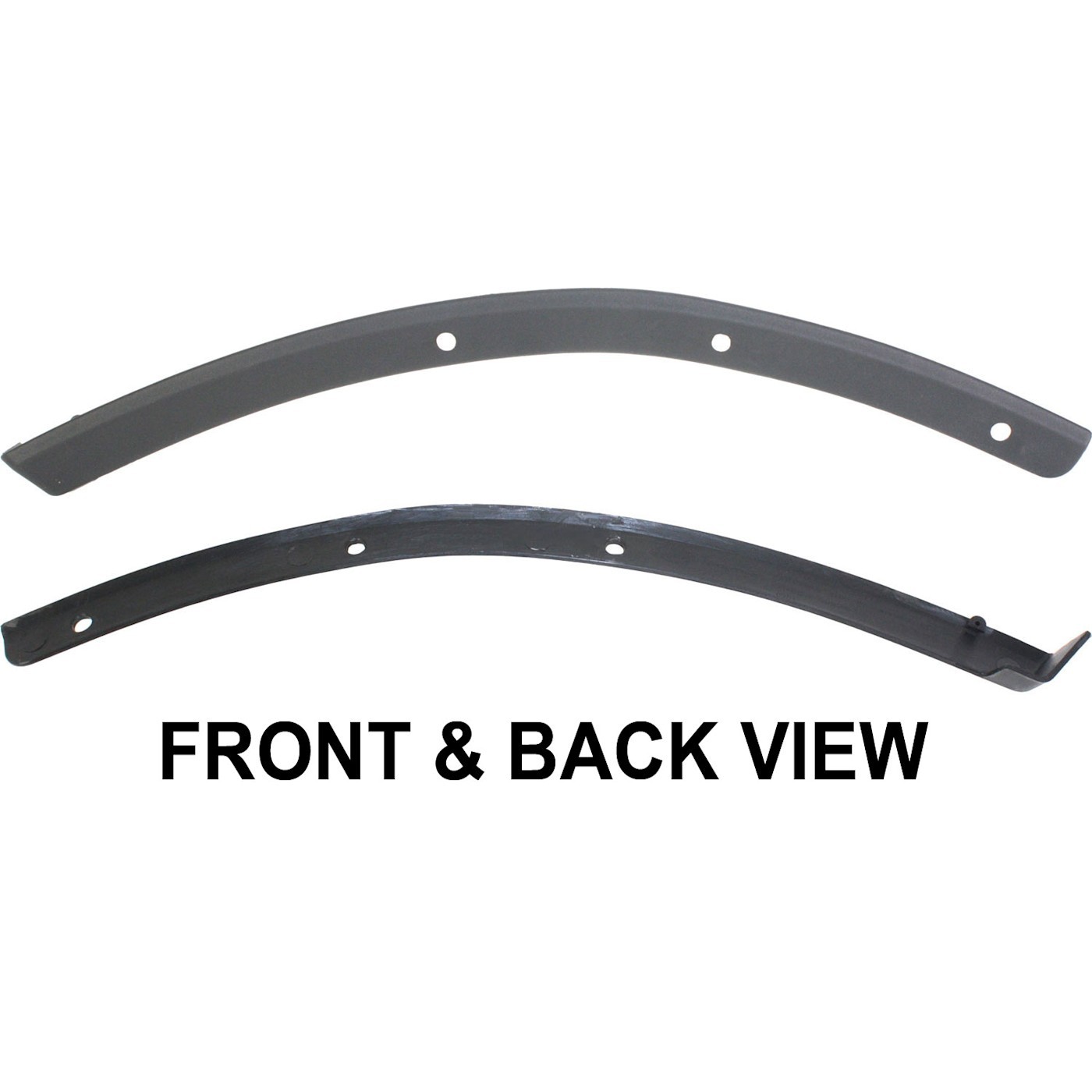 FOR 2007-2013 CHEVY SILVERADO 1500 FRONT BUMPER OUTER FILLER SET