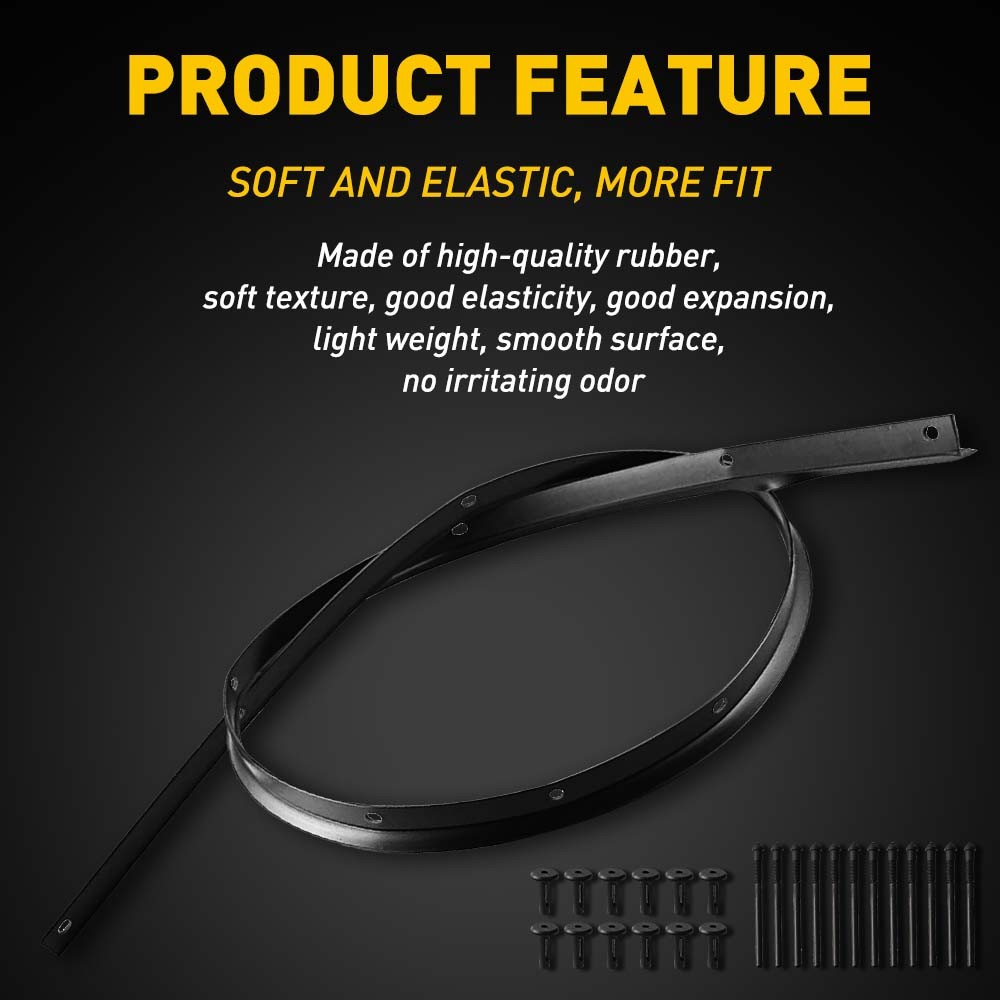 Front Hood Seal Strip Weatherstrip 68051392AB Fit for Dodge Challenger 2008-2022