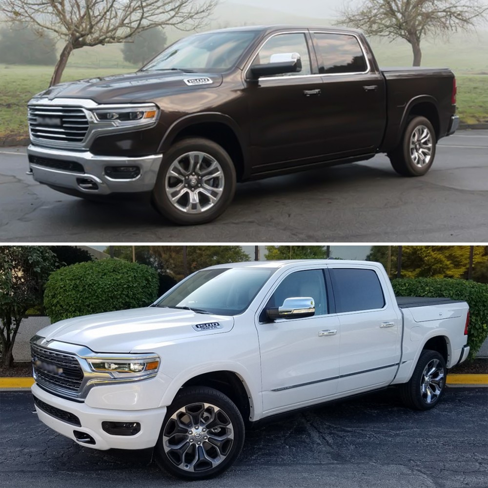 4-40 Gloss Black Door Window Trim For 2009-2018 Dodge Ram 1500 Pillar Post Cover