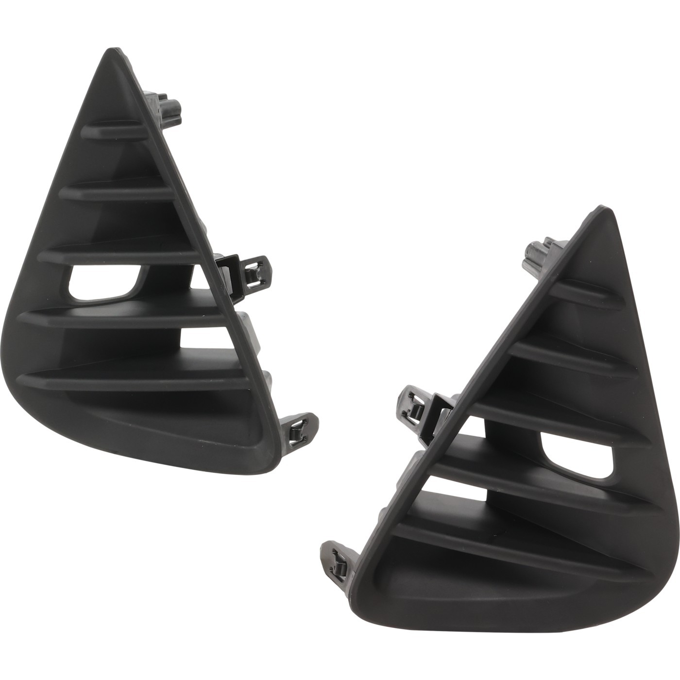 Set of 2 Bumper Face Bar Grilles Driver & Passenger Side Left Right Pair