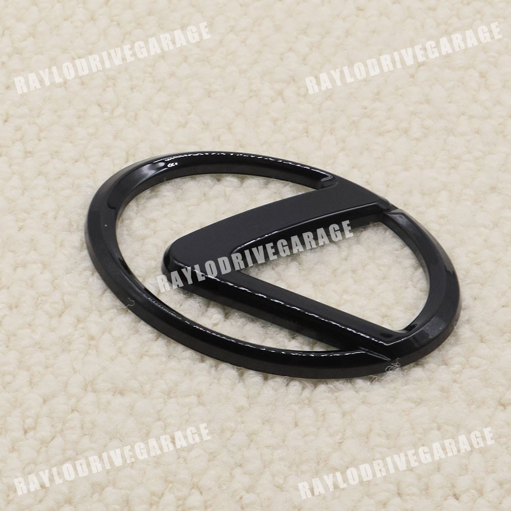 Rear Emblem For IS250 IS250 IS F ES350 RX350 RX450H Black Trunk Badge 3D Decal
