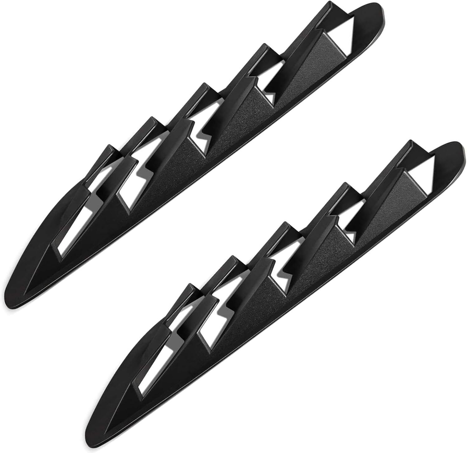 2Pcs/Set Quarter Side Window Louvers Sun Shade Cover for Ford Mustang 2005-2014
