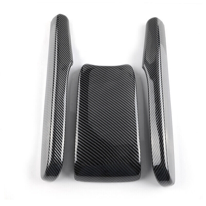 Carbon Fiber Look For Honda Civic 2016-2021 Interior Central Armrest Box Panel