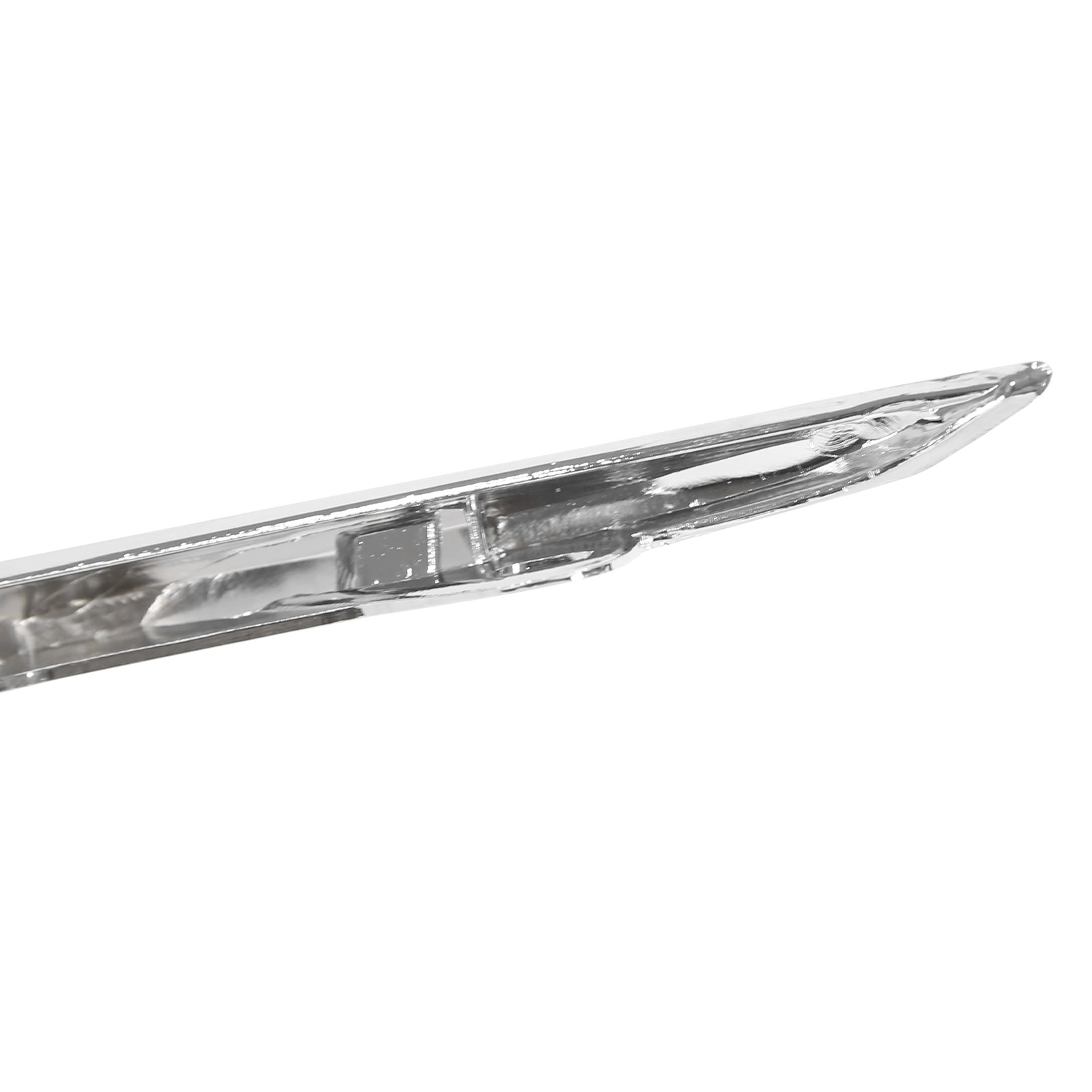 For Nissan Kicks 2021-2023 Left Right Side Front Bumper Molding Trim Chrome Pair