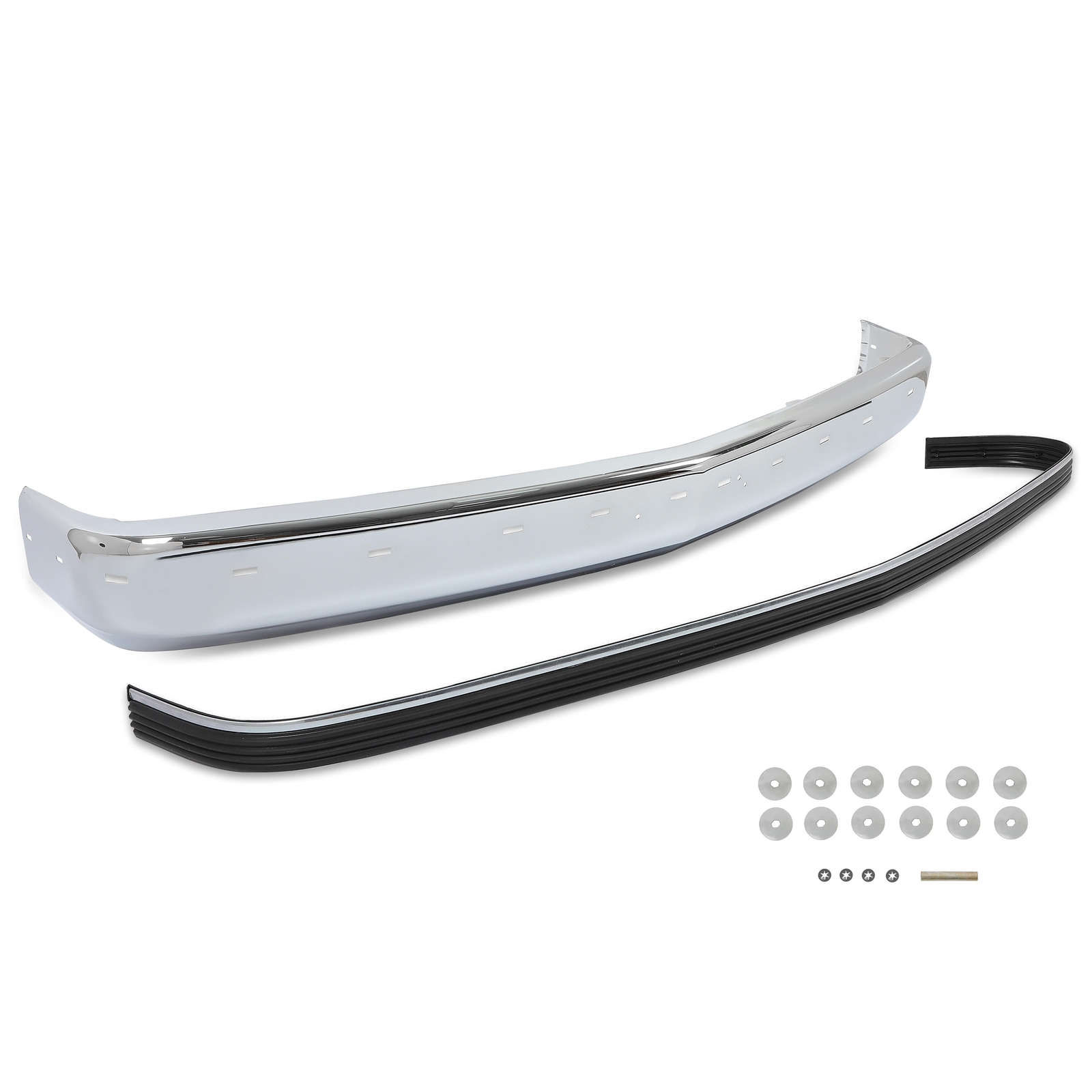 Front Bumper Kit Chrome For Chevrolet GMC C/K 1500 2500 3500 Yukon 1988-2000