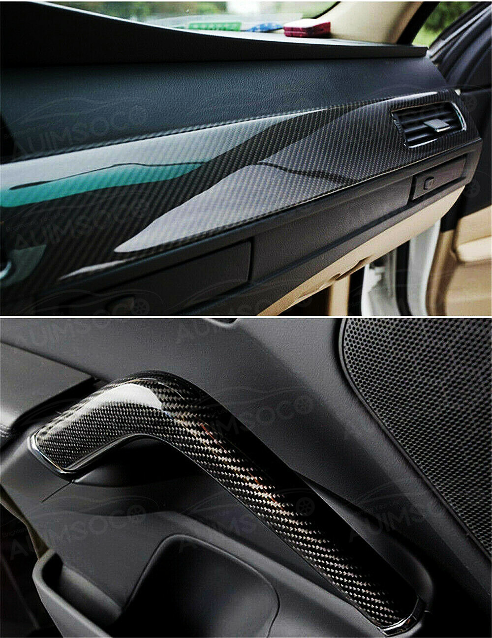 High Gloss Glossy Vinyl Film Wrap Sticker Decal DIY Bubble Free Air Release BLK