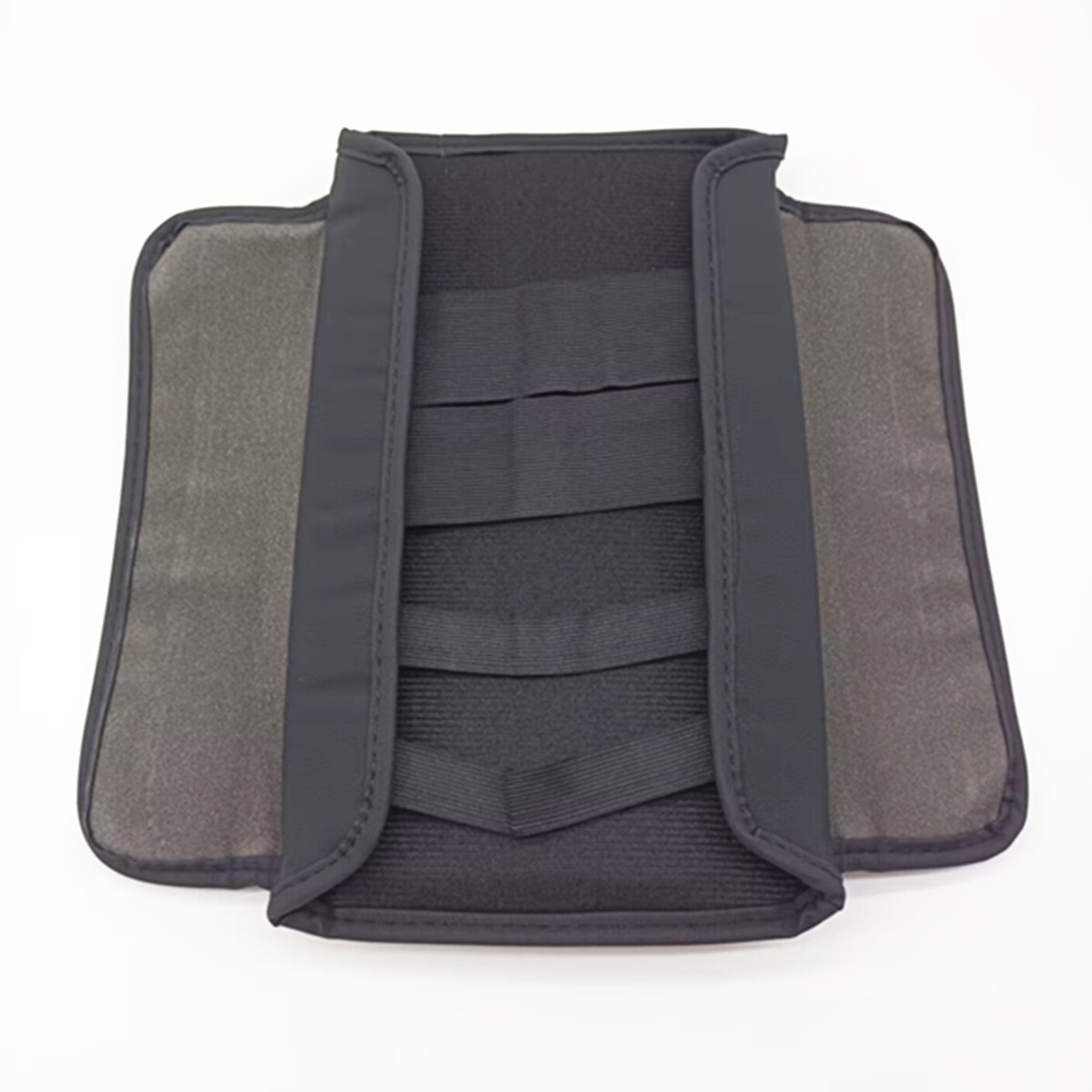 Car Armrest Pad Center Console Box Cover Protector Cushion W/Side Storage Bag