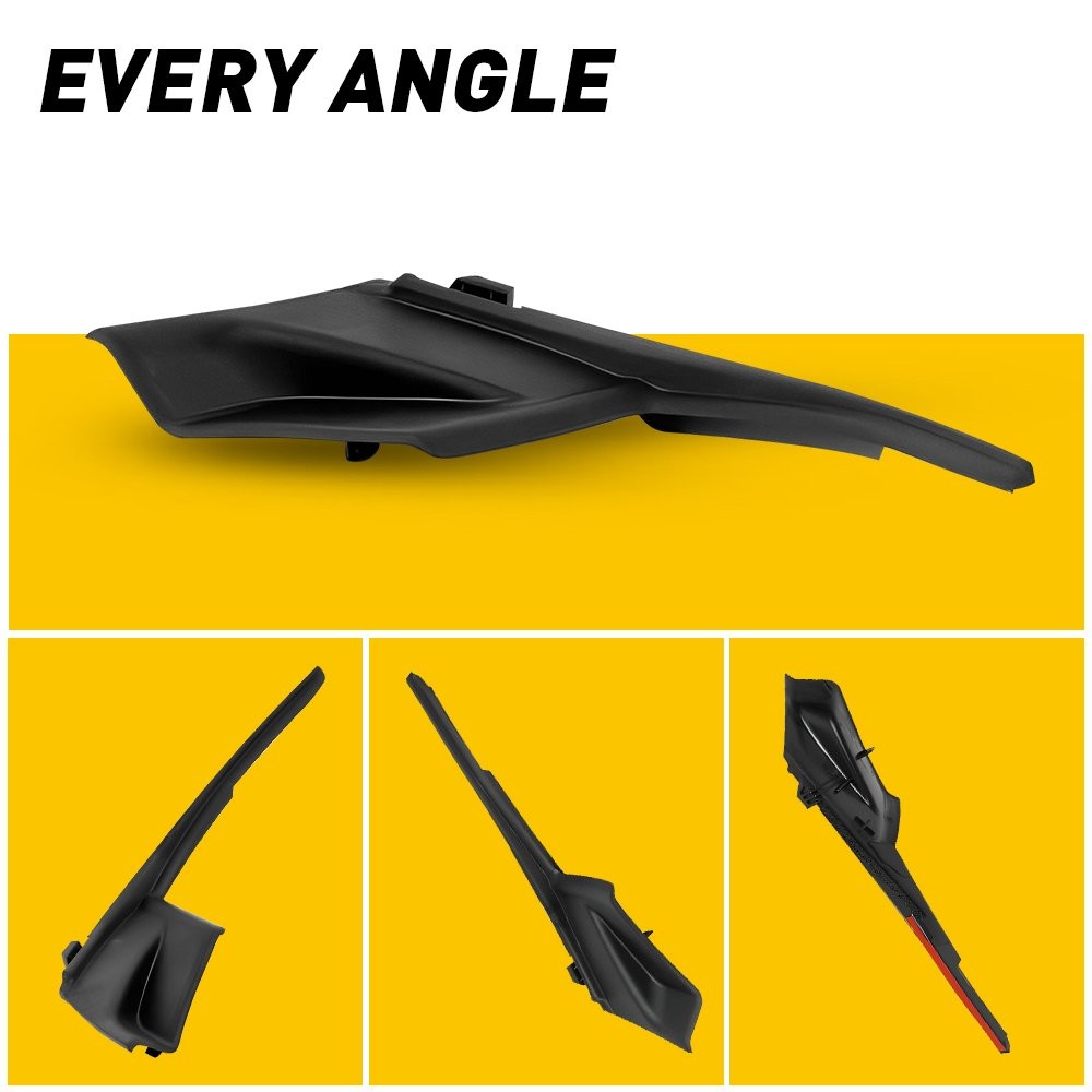Car Windshield Wiper Side Cowl Extension Cover Trim For Toyota Sienna 2011-2020