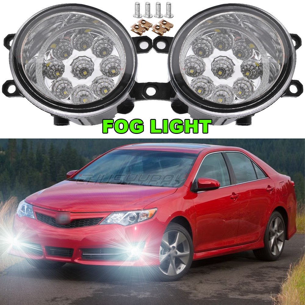 For Toyota Camry 2012-2014 Replace Halogen Fog Lights Lamp Left Right Side