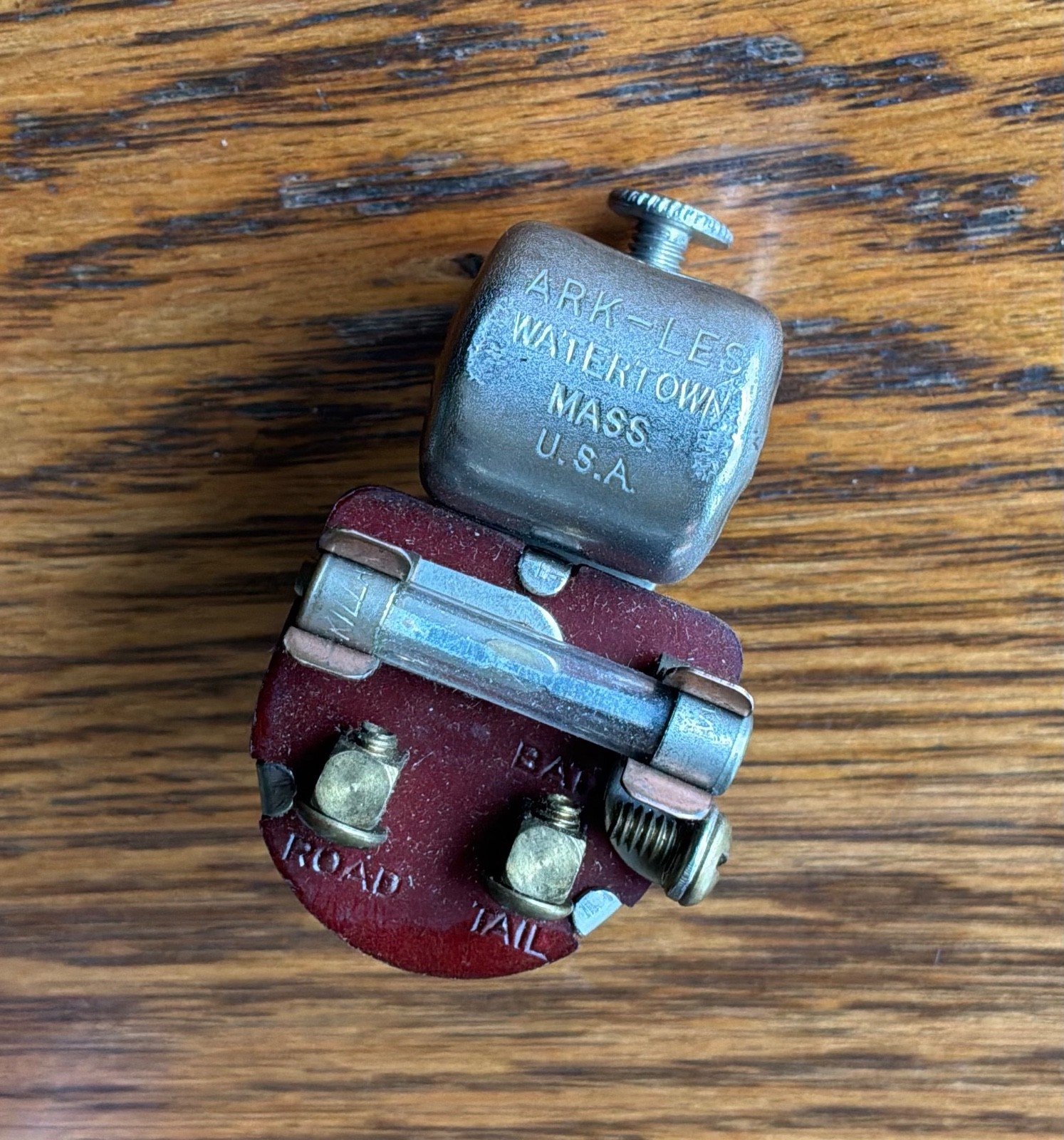 1930s 1940s 1950s ARK-LES FOG-LITE SWITCH ILLUMINATED vtg NOS dash accessory-