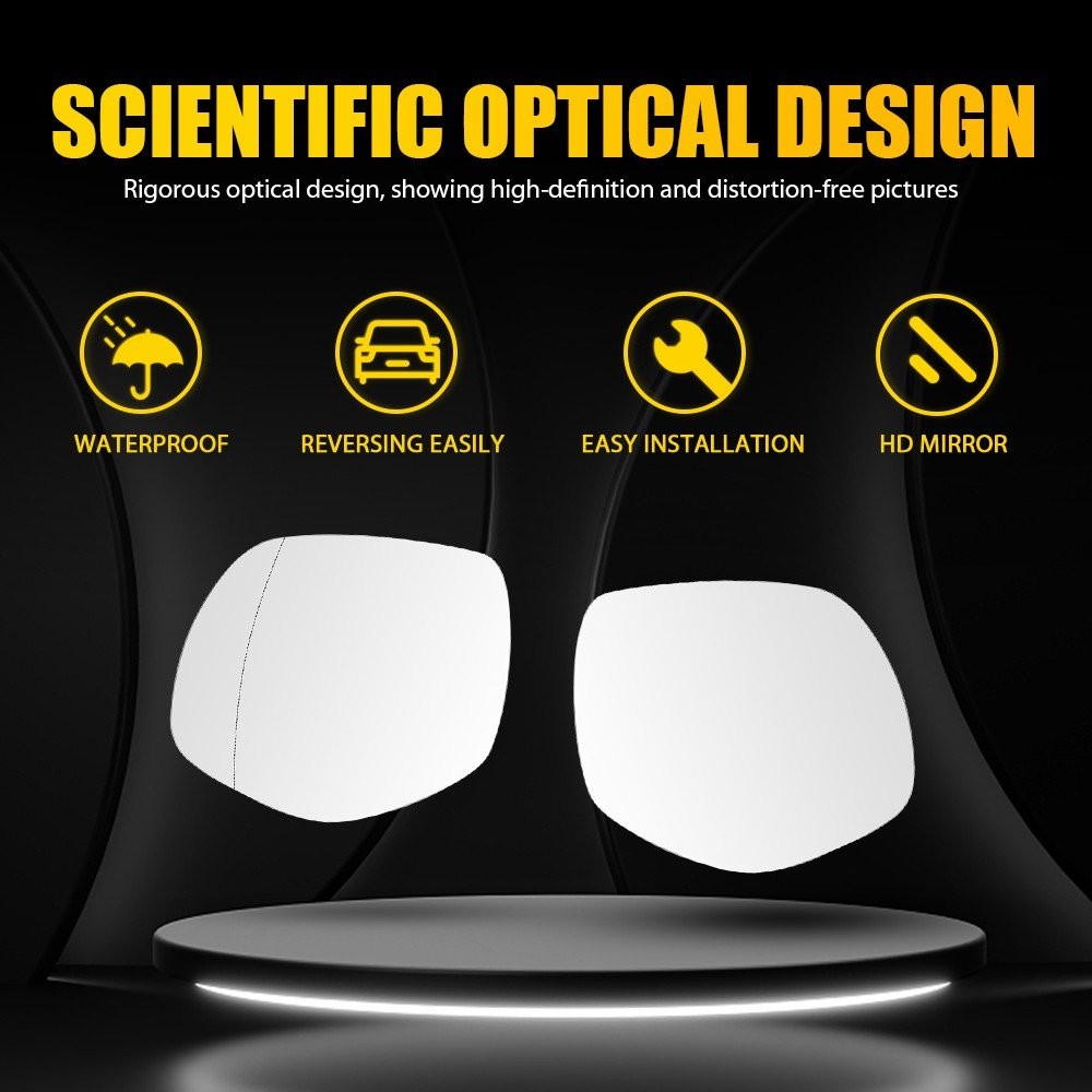 Mirror Glass Replacement Heated For 2008-2010 Porsche Cayenne Left Right 1~10X