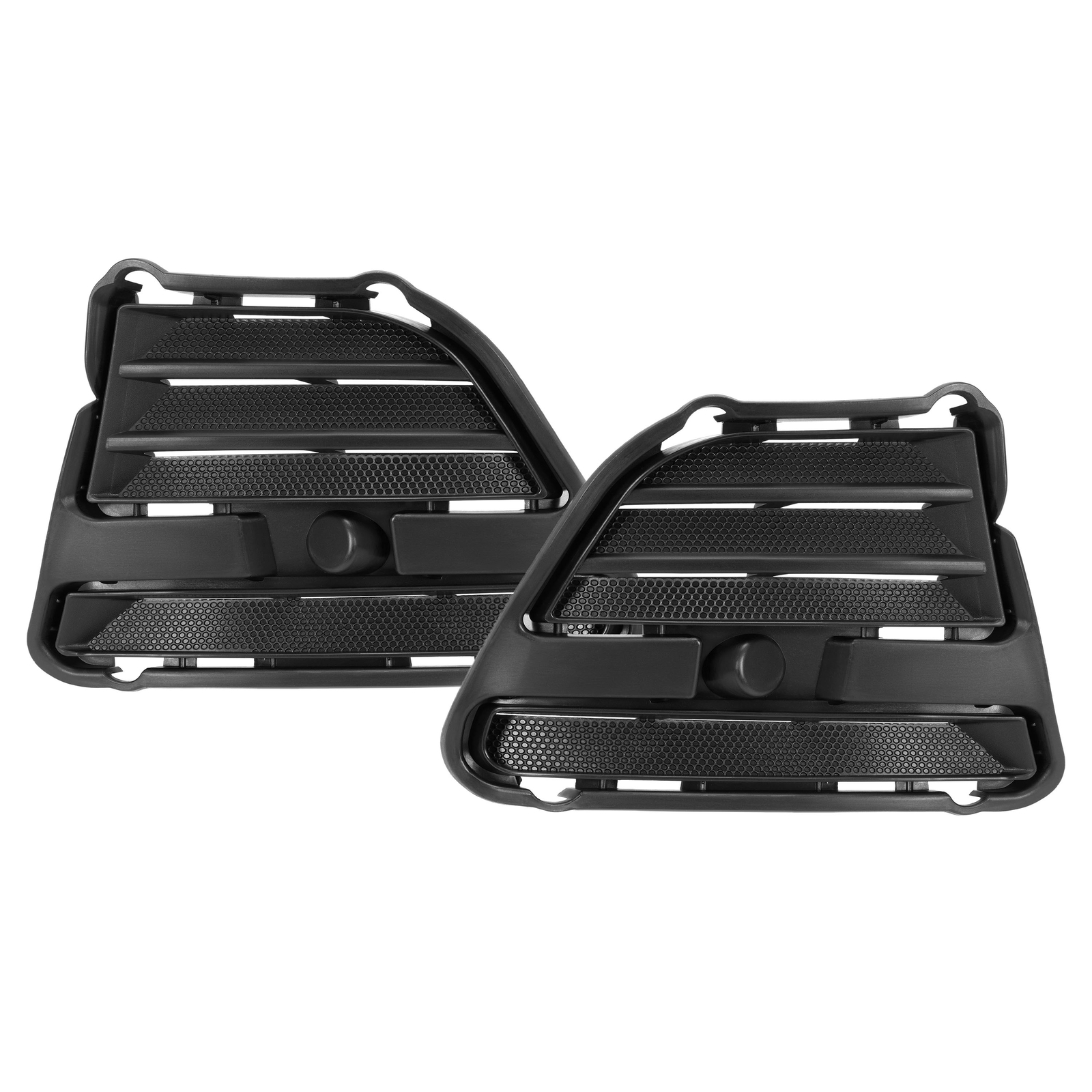 Front Bumper Insert Fog Light Cover Left+Right Fit For 2013-2014 Ford Mustang