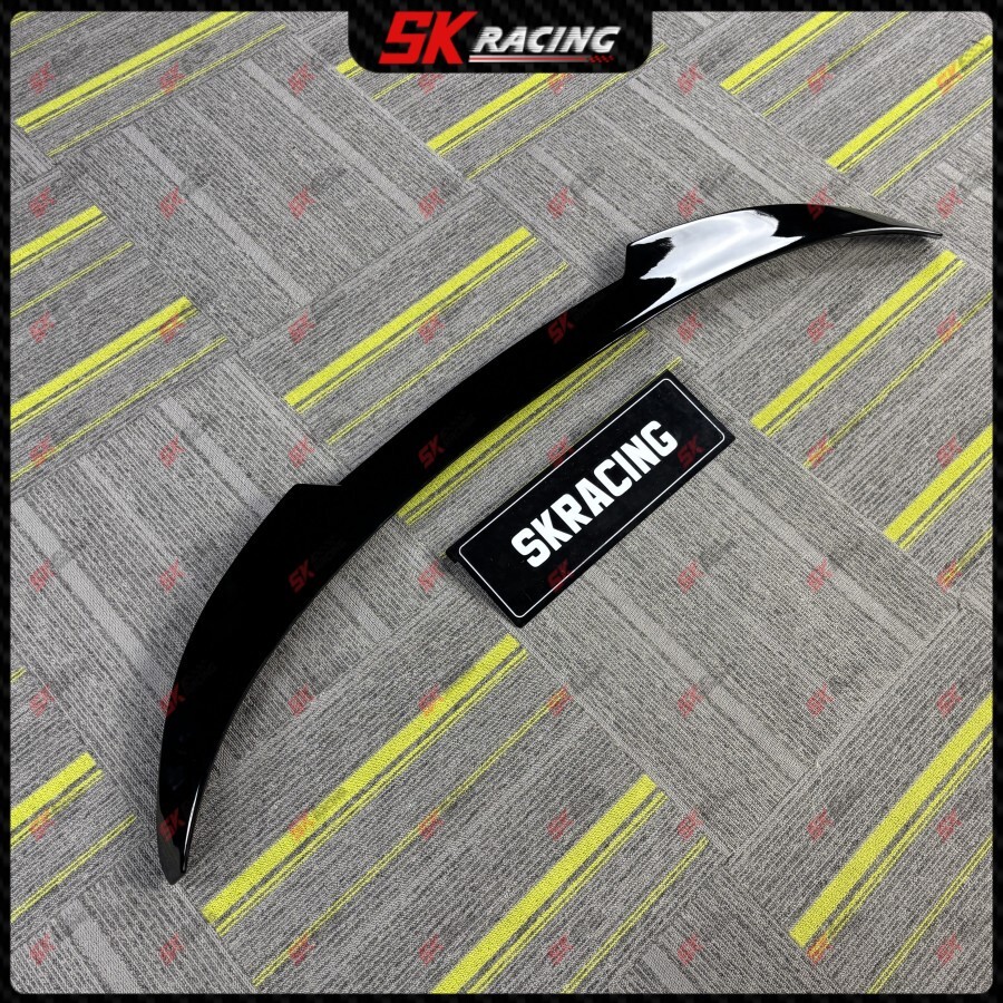 Glossy Black / Forged Carbon Fiber Rear Trunk Spoiler Wing Fits Kia K5 2021-2024