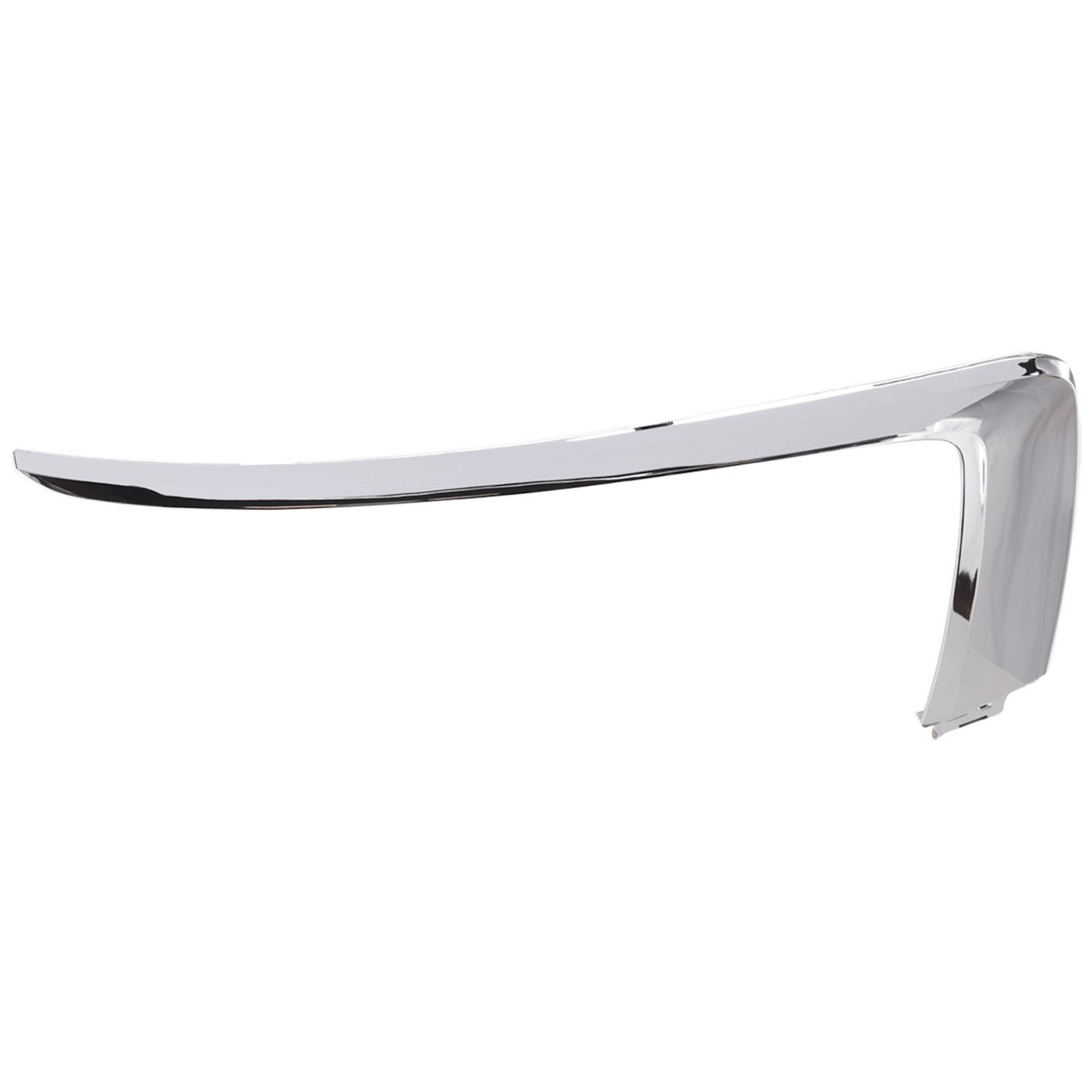 Pair Bumper Face Bar Trims Molding Step Pads Set of 2 Front Driver & Passenger