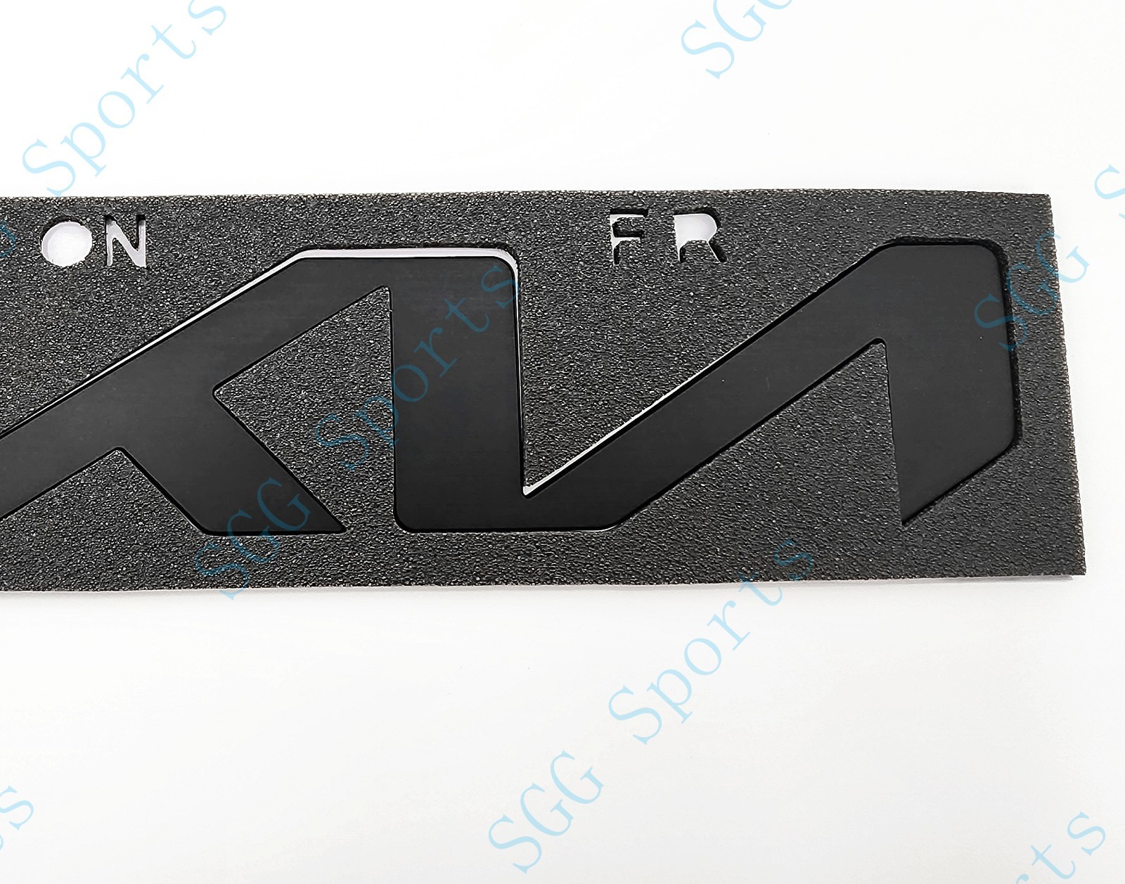 Replacement Matte Black Front Rear Tailgate KN K I A Emblem 2022-2025 Telluride