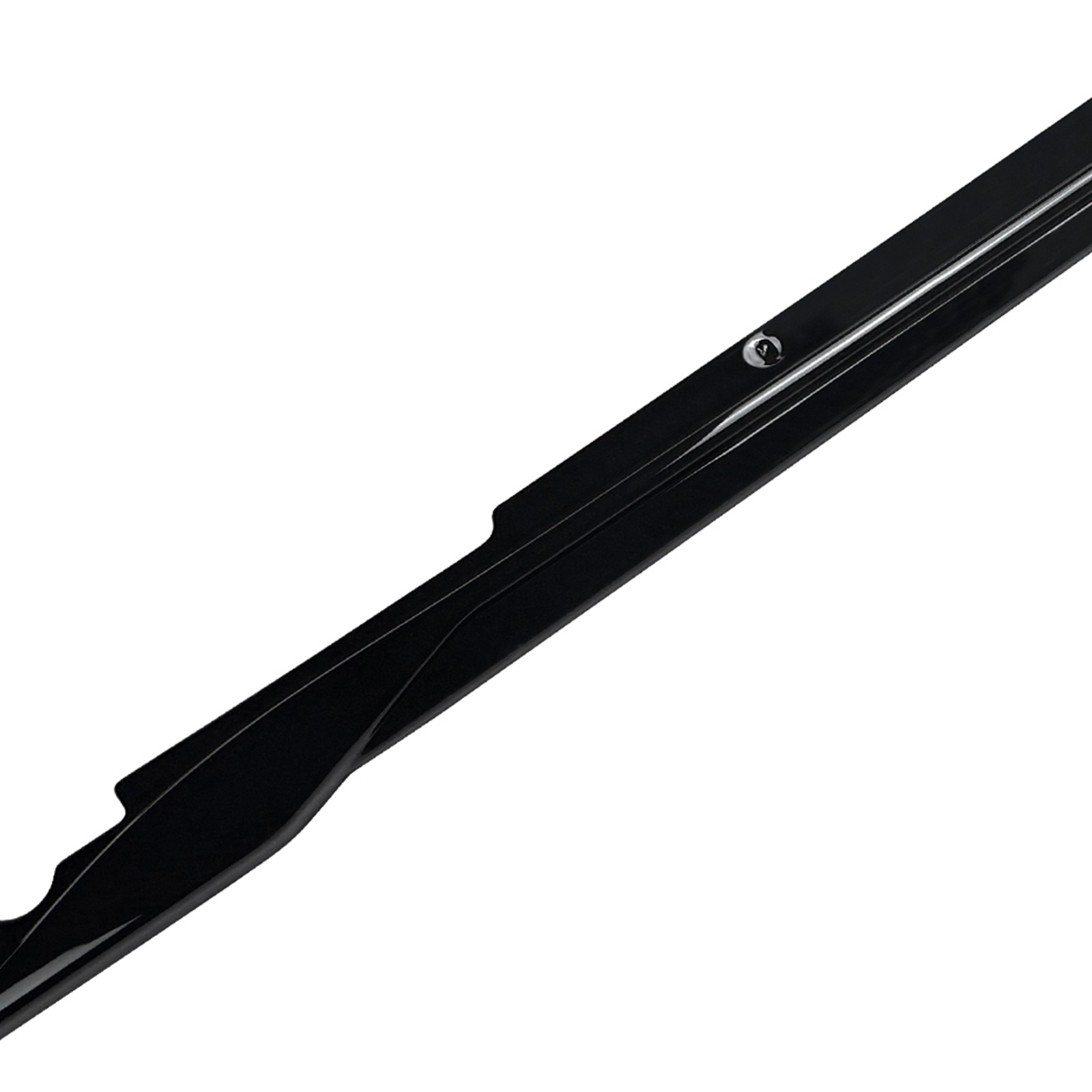 Car Gloss Black Side Skirt Extension Trim Cover For Mini Hatch R50 2001-2006