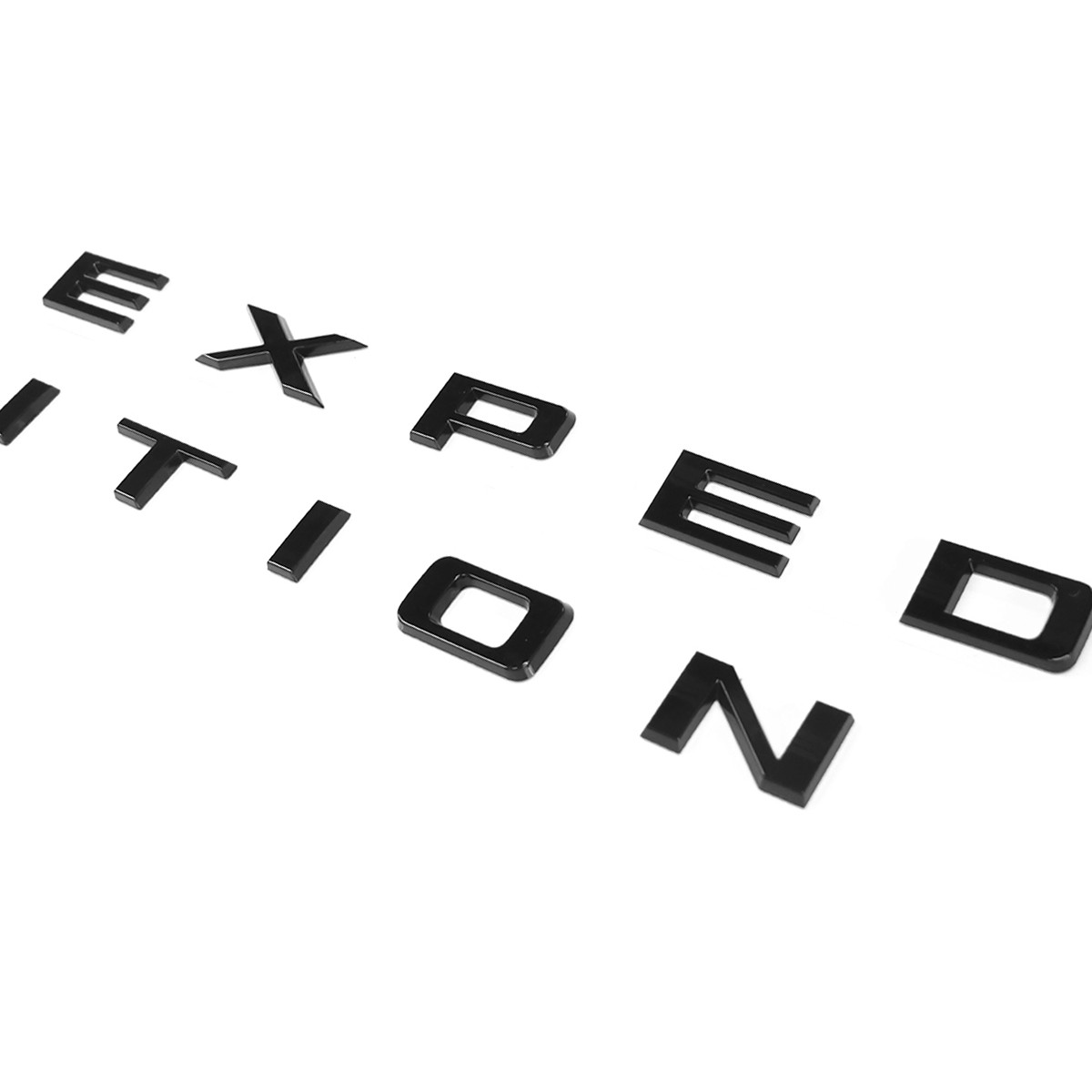 Gloss Black Front Hood / Tailgate For 2022-2024 Expedition Letters Emblem Badge