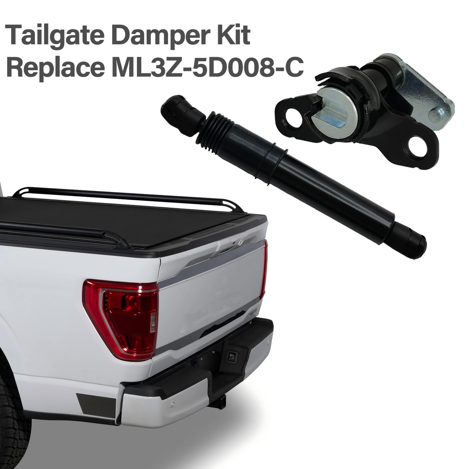 For Ford F-150 2021-2023 Tailgate Damper Kit ML3Z5D008C F150 Slow-Close Assist