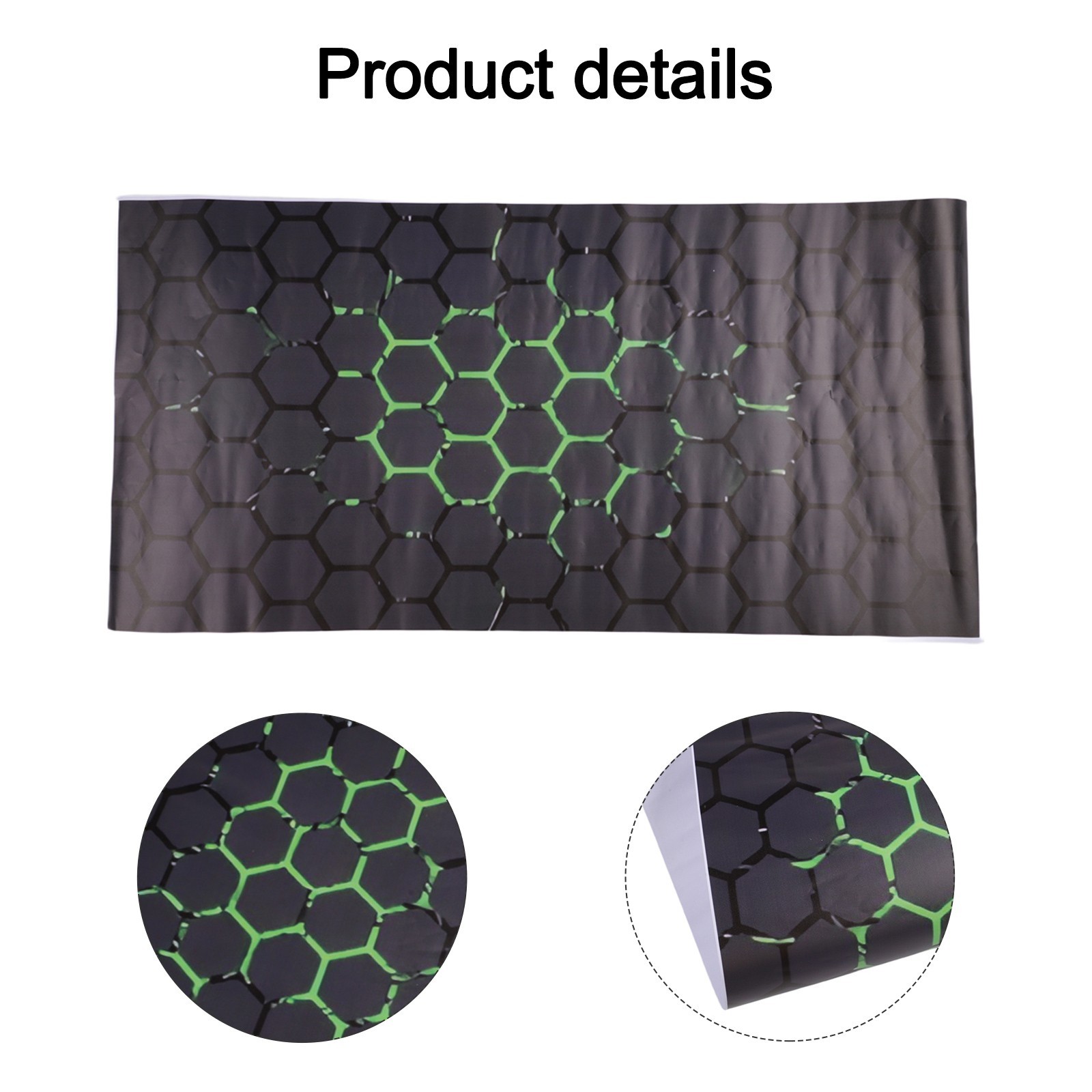Simple Install For Honeycomb Car B Pillar Waterproof Decal for All Vehicles