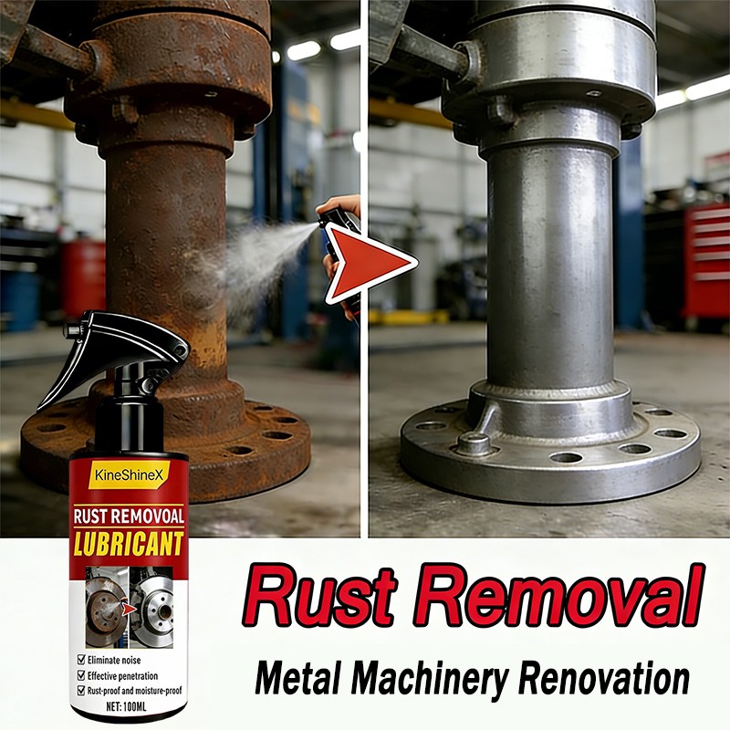 Car Rust Remover Auto Exhaust Pipe Derusting Spray Quickly Wheel Hub Care Clean